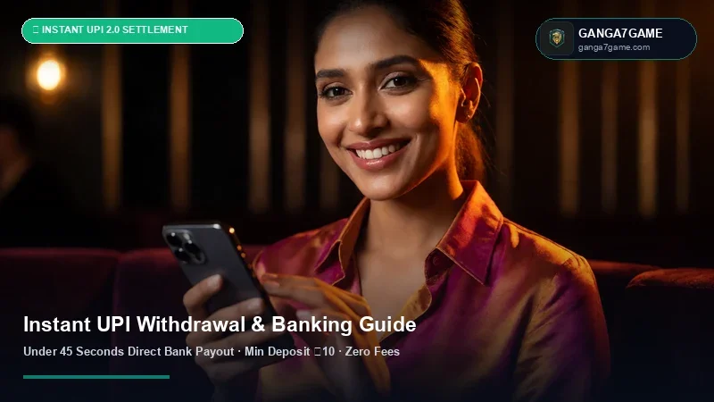 GANGA7GAME Instant UPI Withdrawal & ₹50 INR Deposit Tutorial